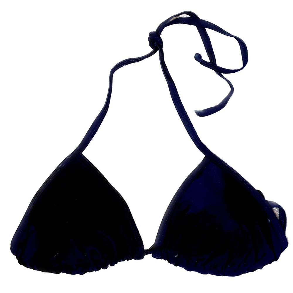 Black Triangle Bikini Top